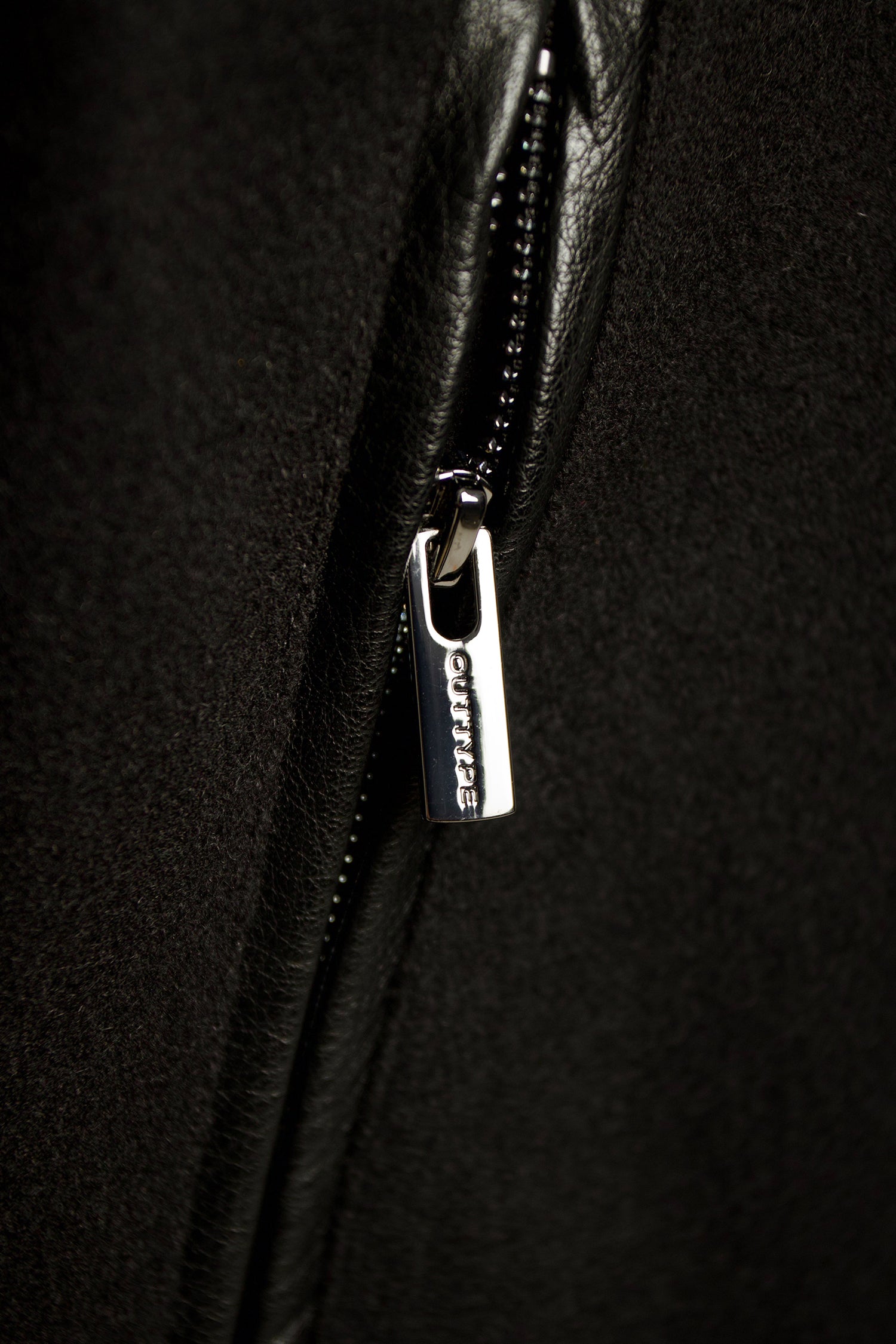 Heavy All Black Varsity Jacket