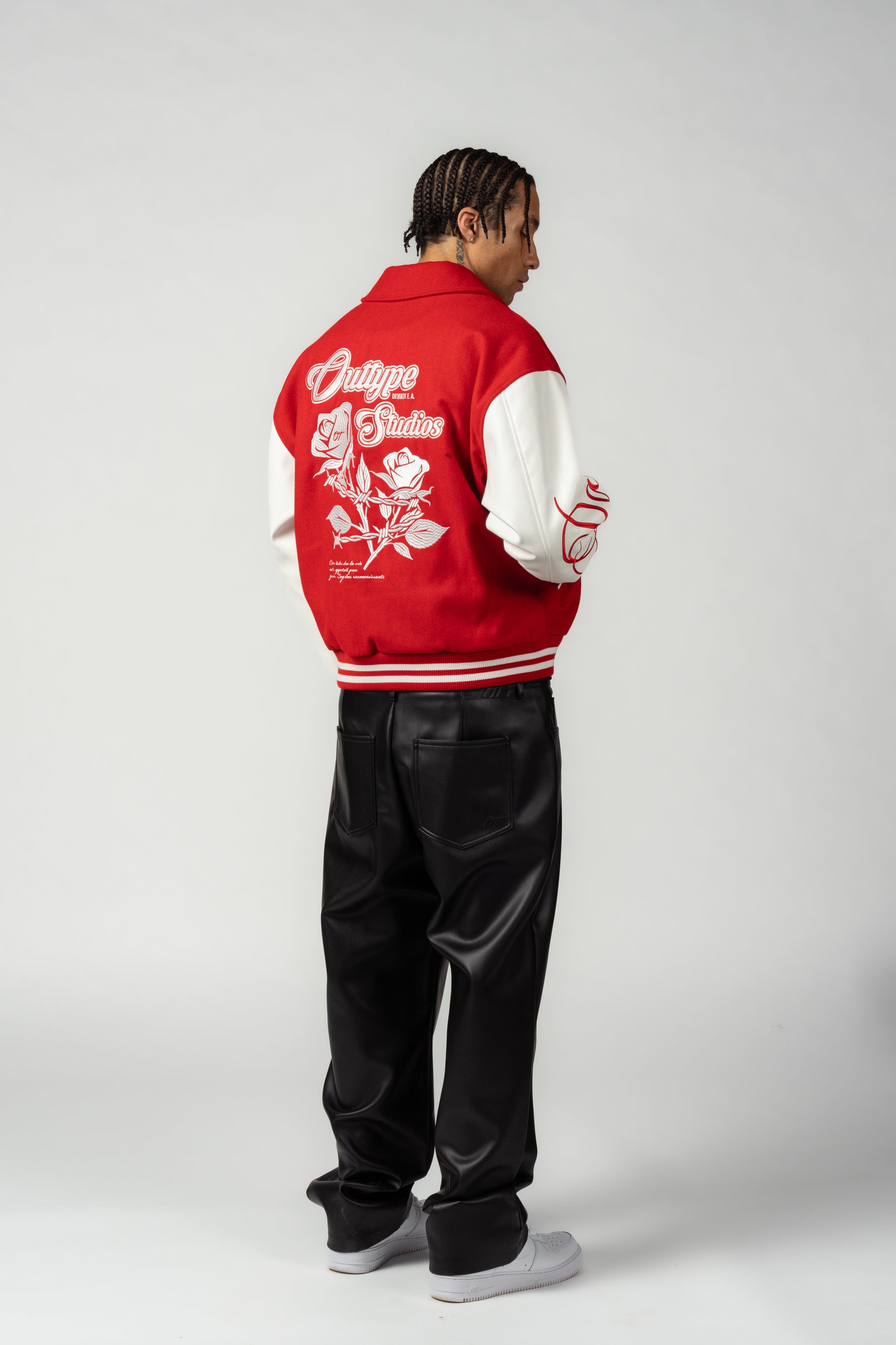 Heavy "De la Douleur" Varsity Jacket