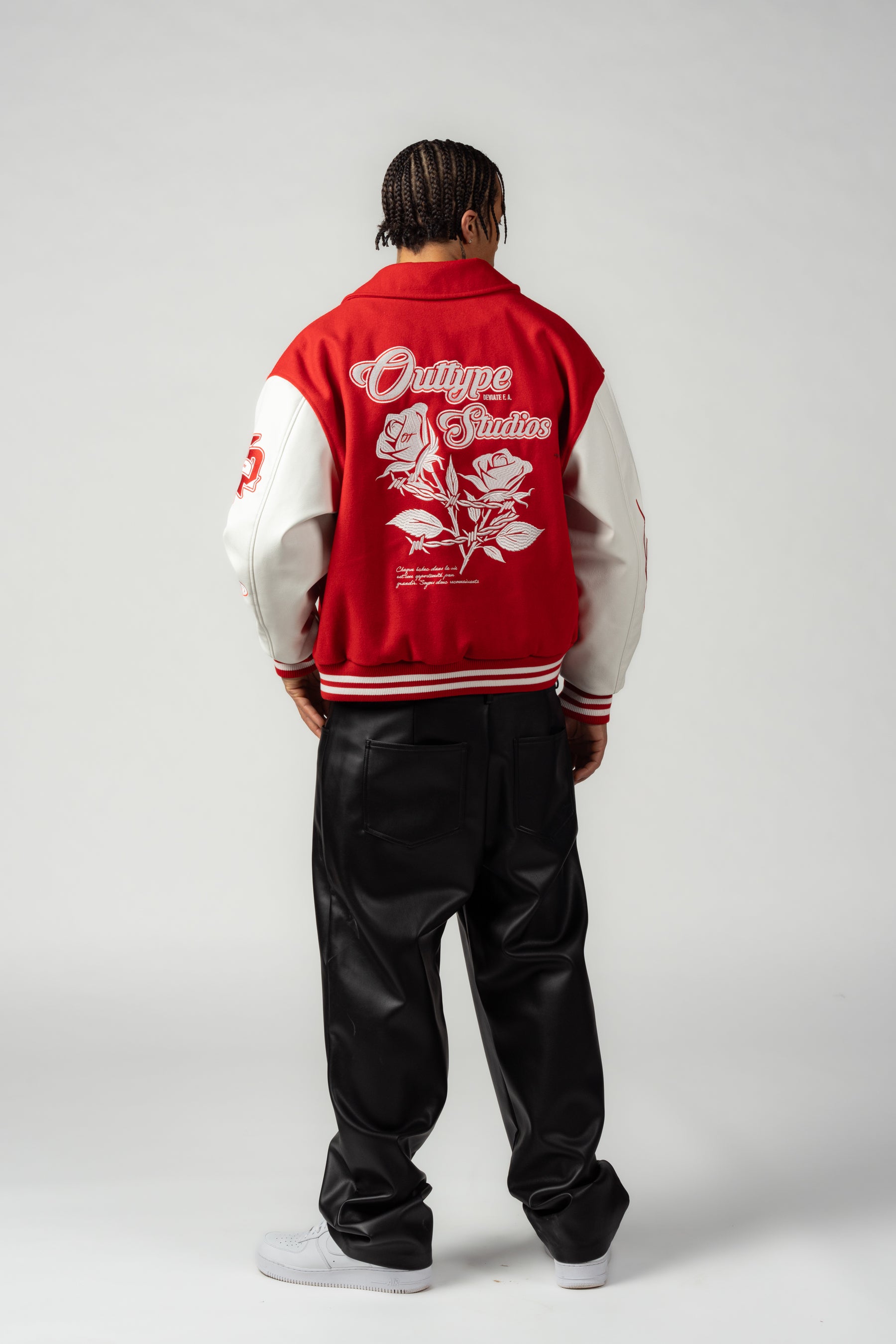 Heavy "De la Douleur" Varsity Jacket