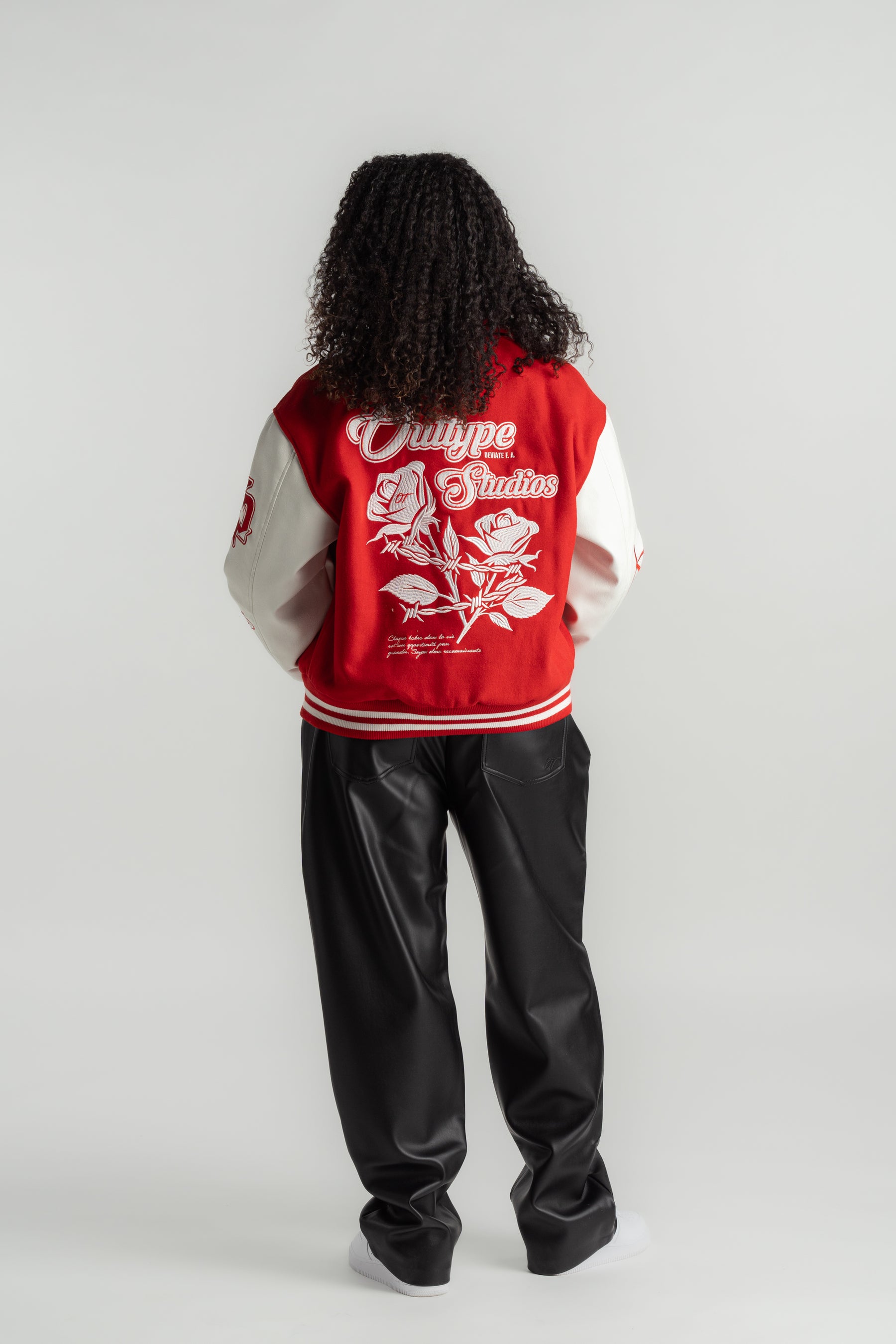 Heavy "De la Douleur" Varsity Jacket