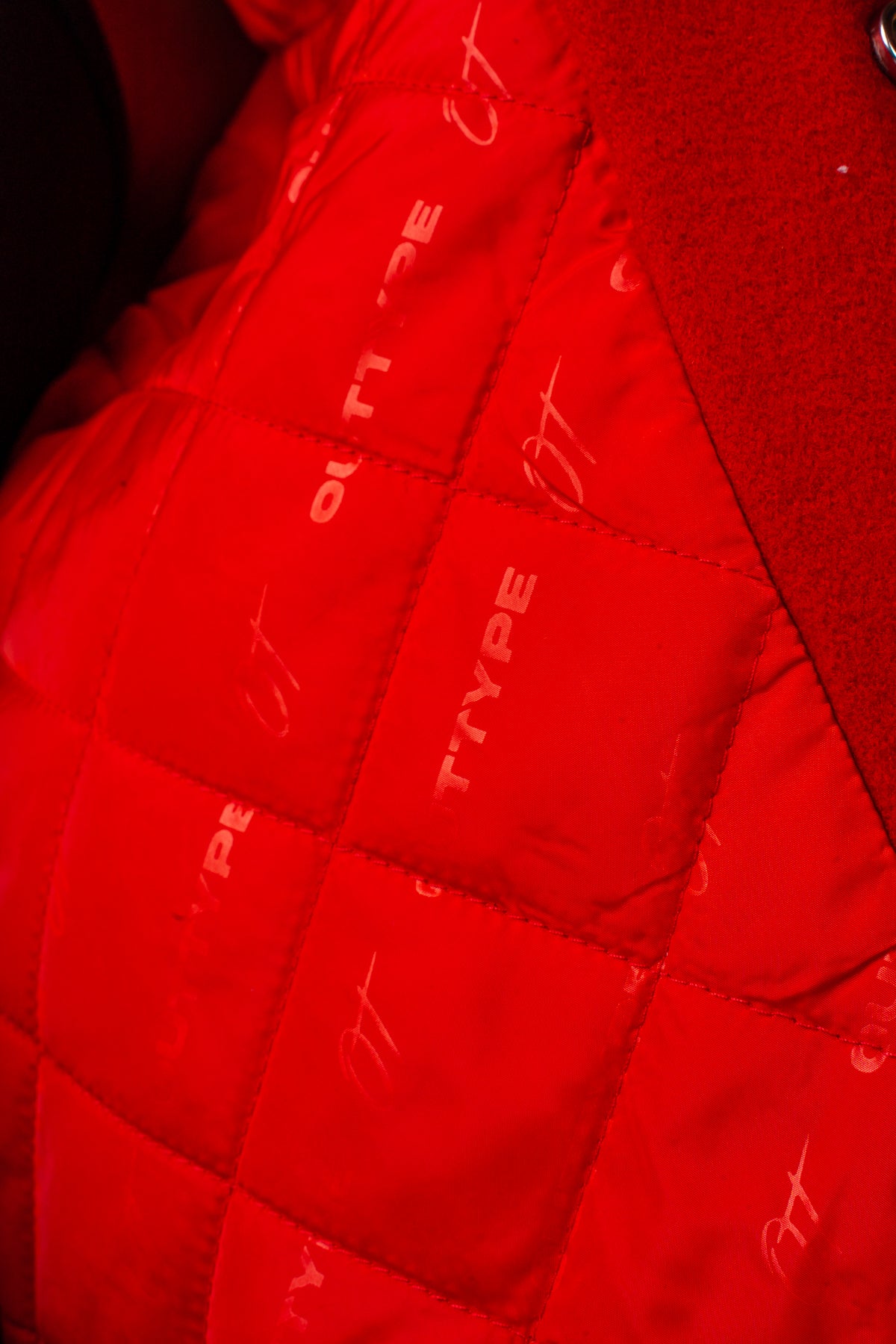 Heavy "De la Douleur" Varsity Jacket