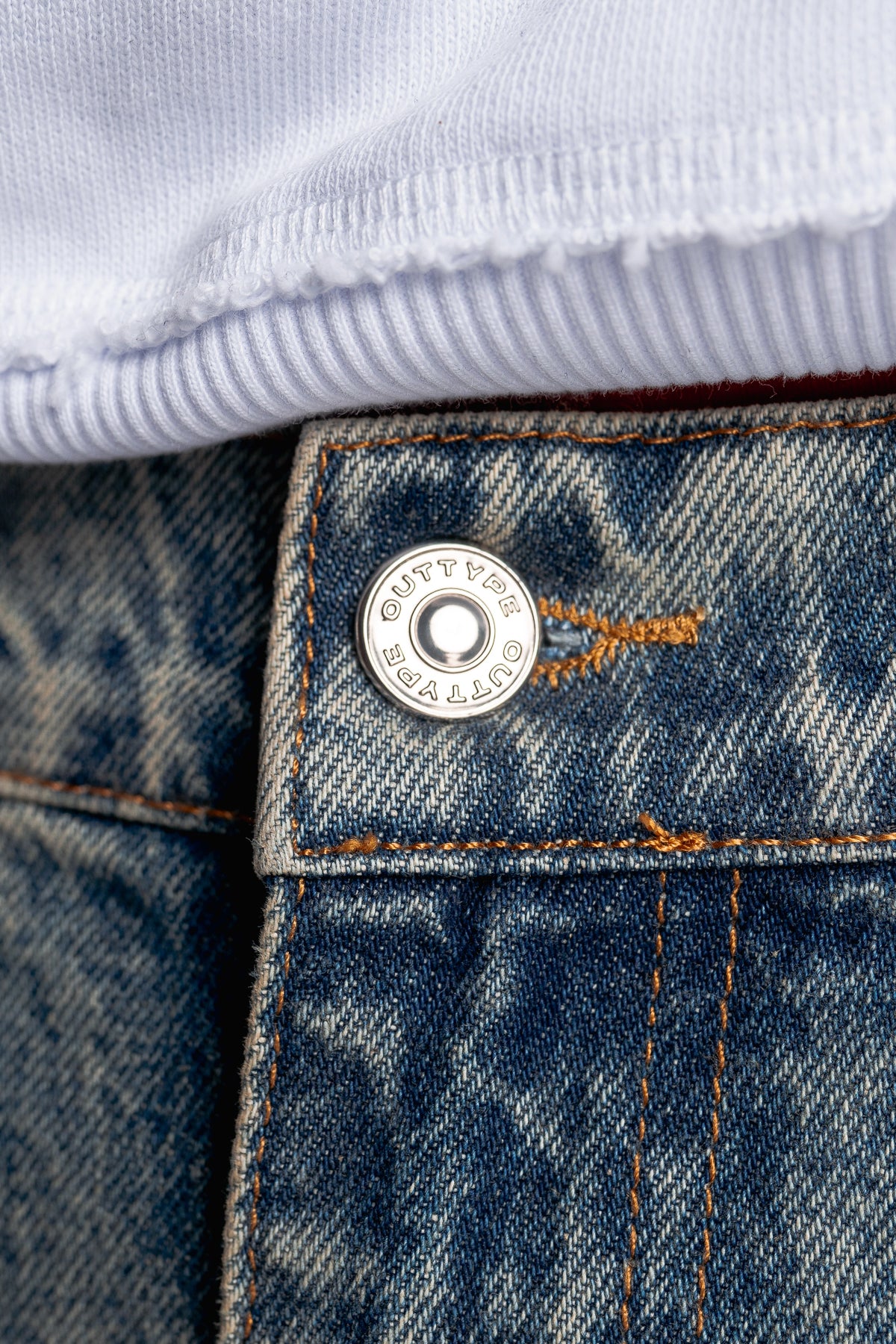 Washed Pleat Denim