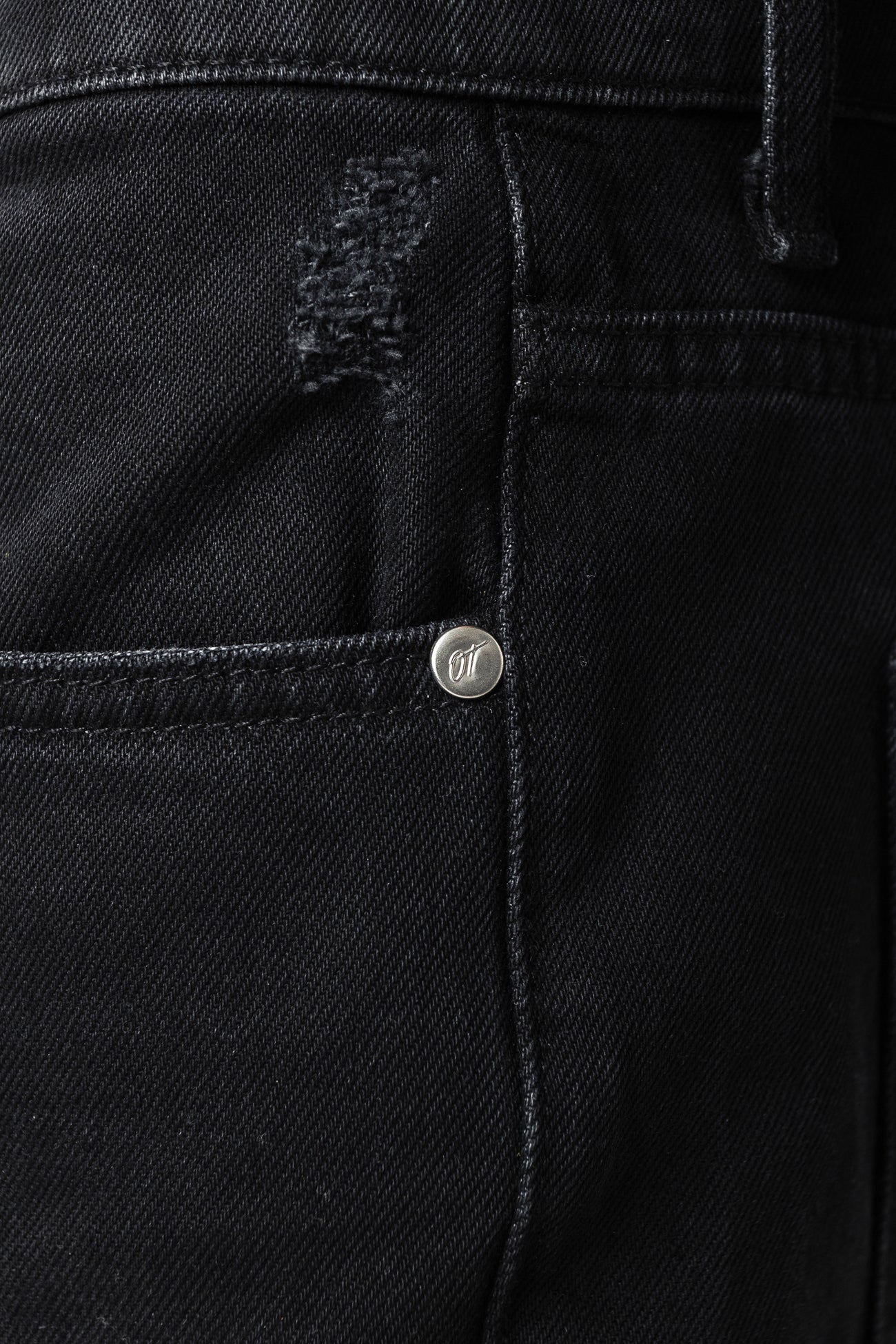OPEN HEM DENIM