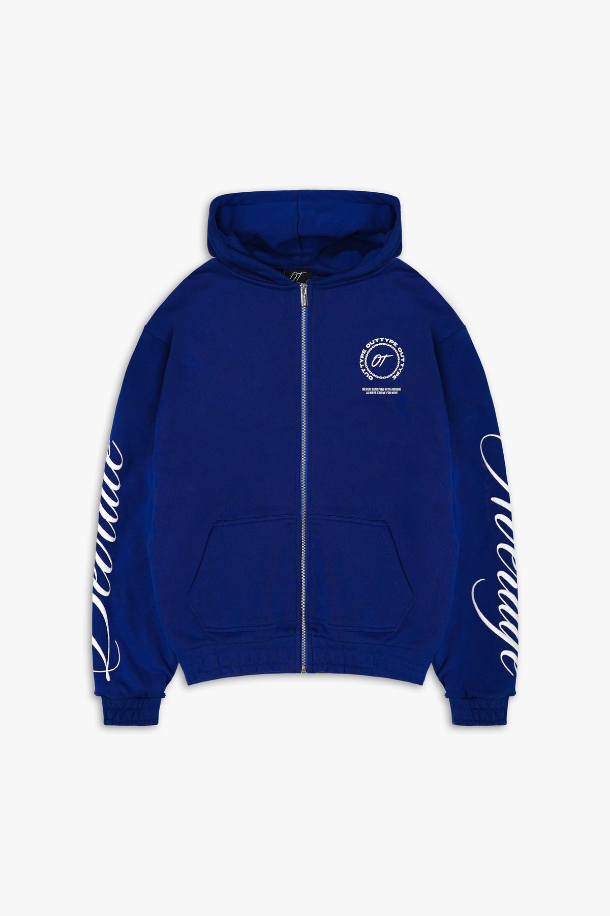 EMBROIDERY ZIPP HOODIE