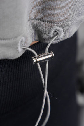 WOMEN SPORTS CROP SWEATER