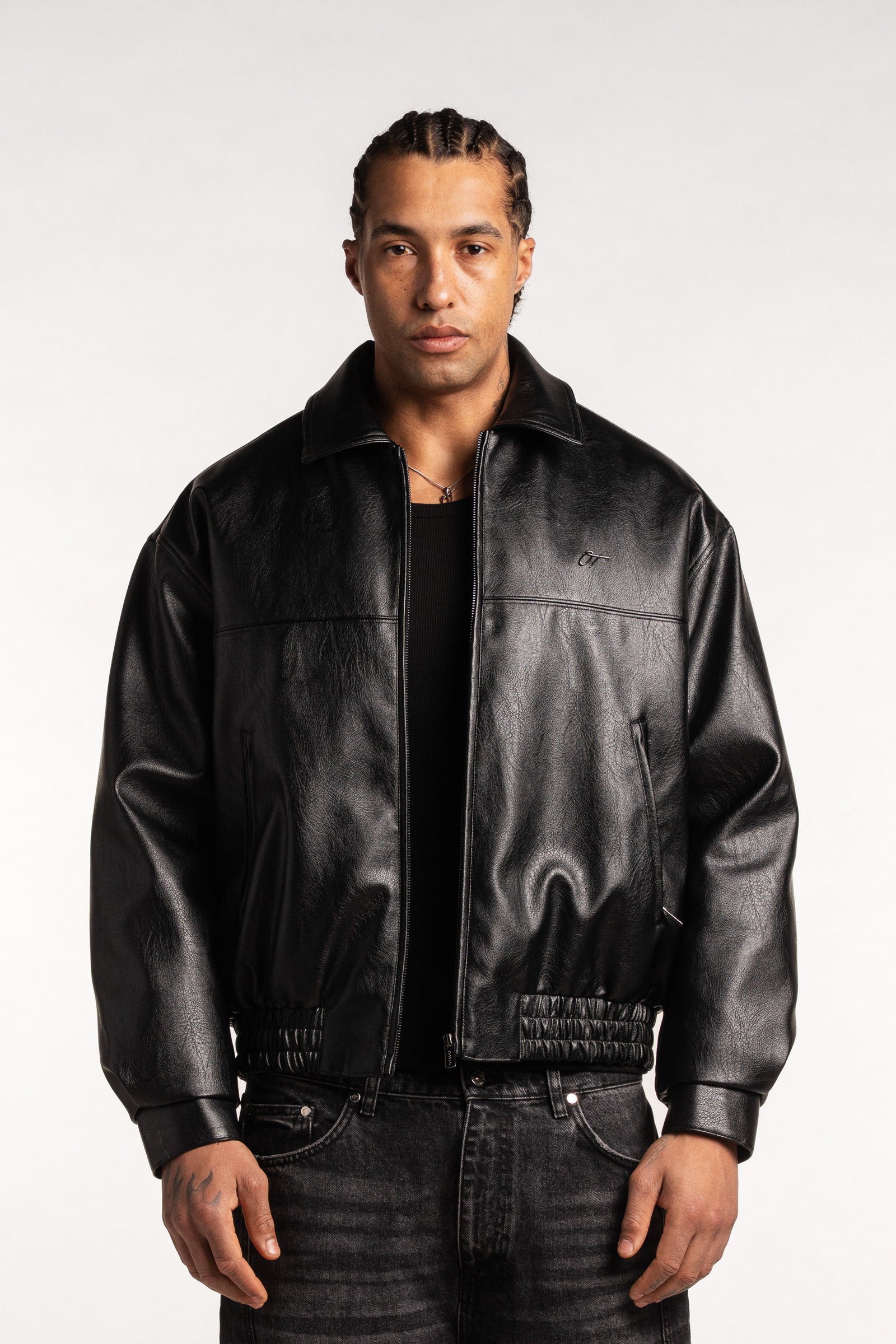 SIGNATURE LEATHER JACKET