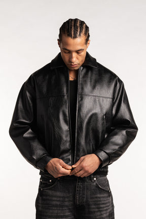 SIGNATURE LEATHER JACKET