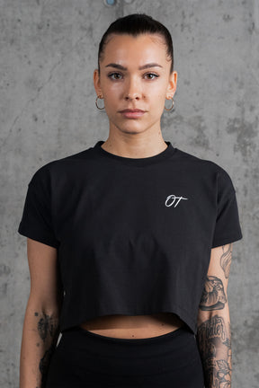 WOMEN SPORTS CROP TEE