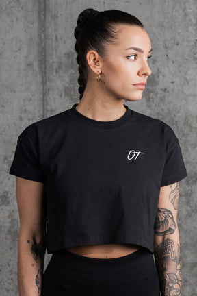 WOMEN SPORTS CROP TEE