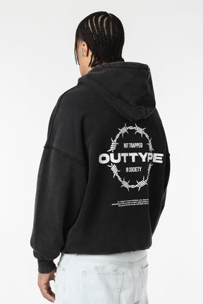 Heavy "Not Trapped" Hoodie