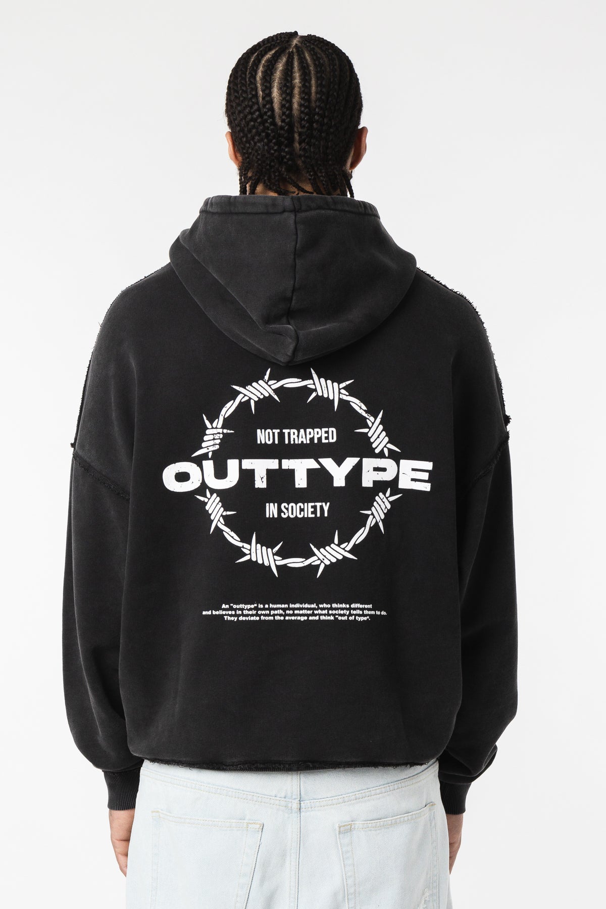 Heavy "Not Trapped" Hoodie