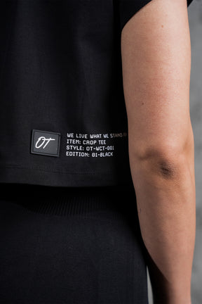 WOMEN SPORTS CROP TEE