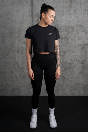 WOMEN SPORTS CROP TEE