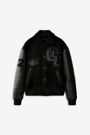 All Black Varsity Jacket