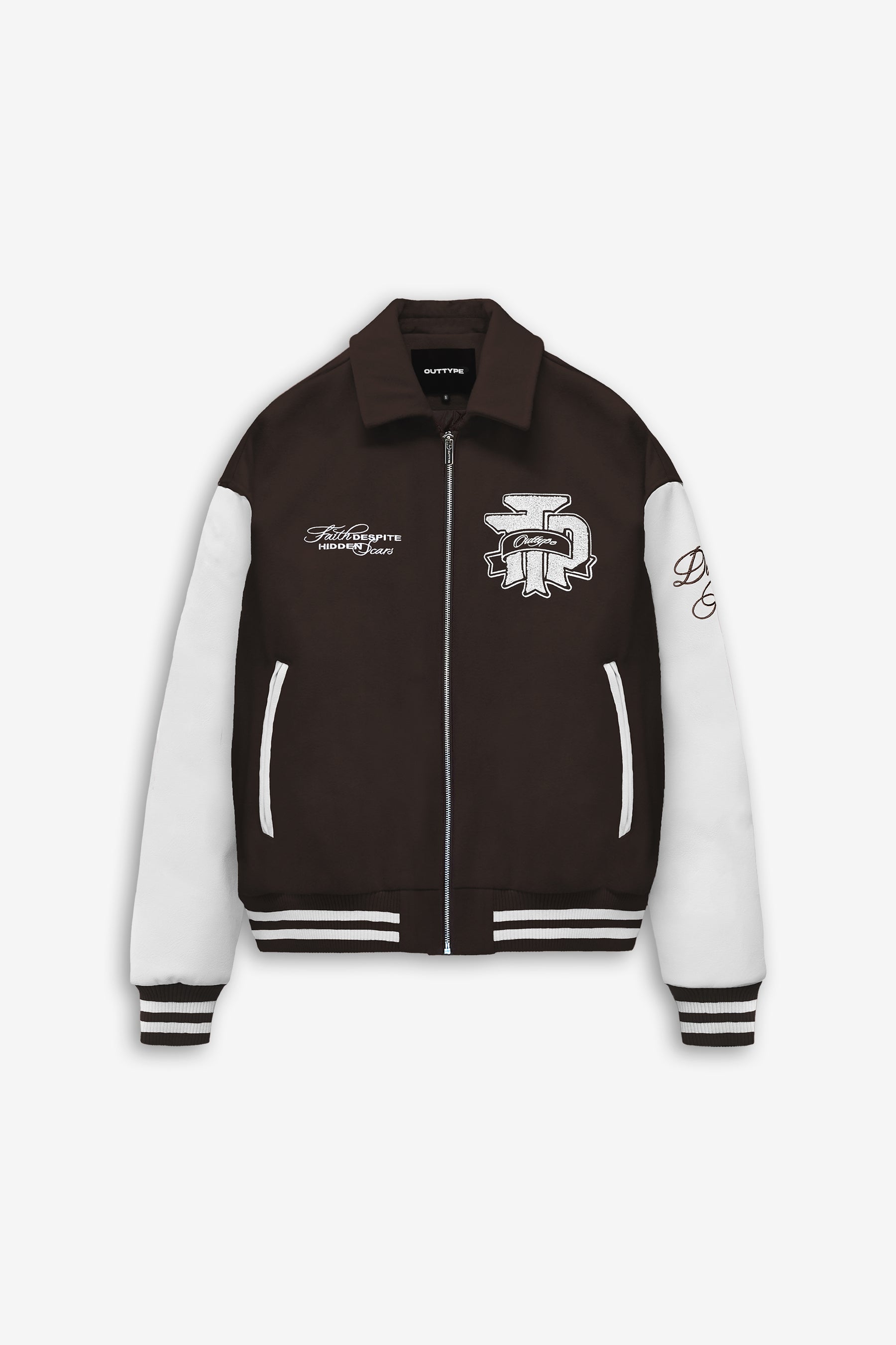 "Faith & Scars" Varsity Jacket