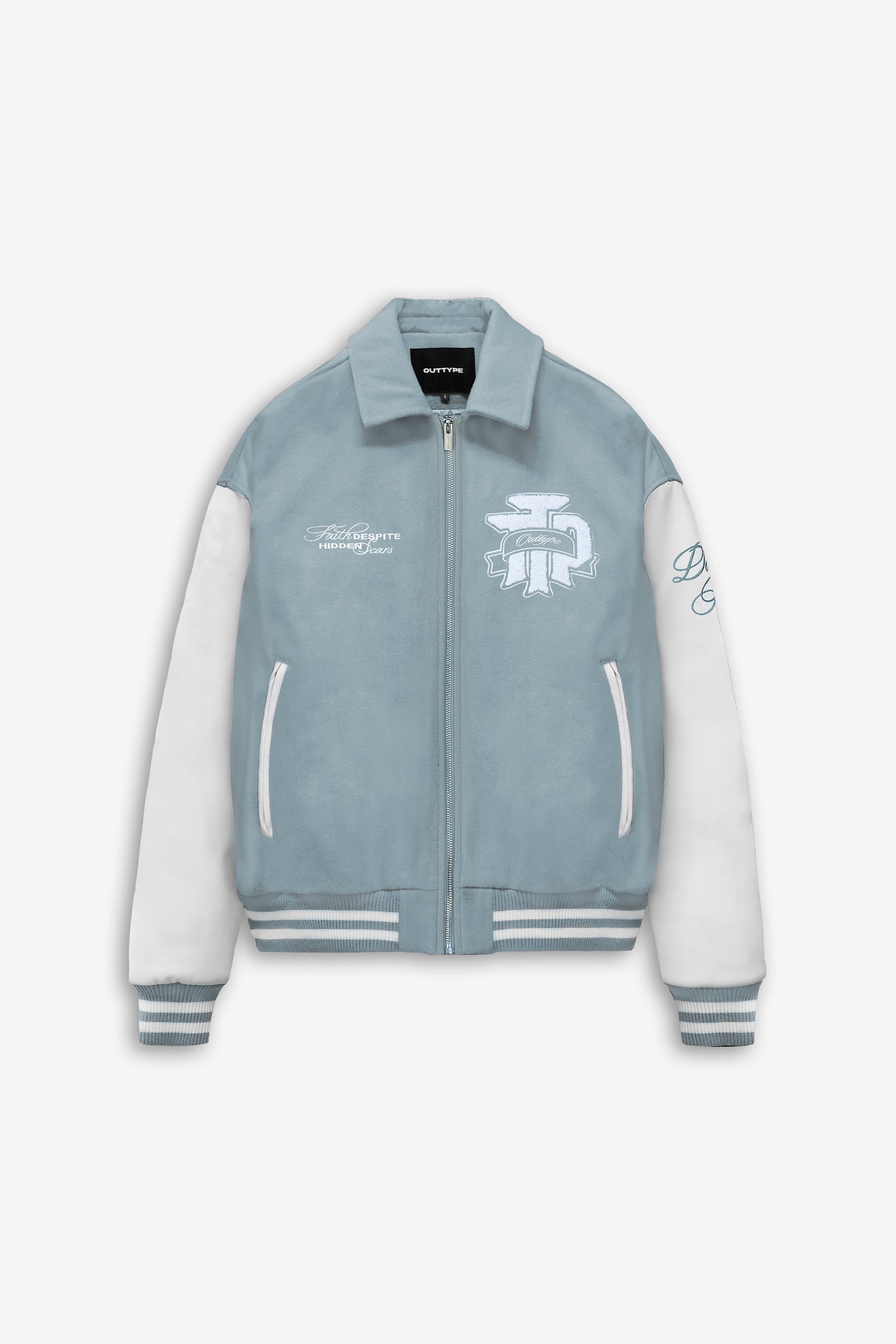 "Faith & Scars" Varsity Jacket