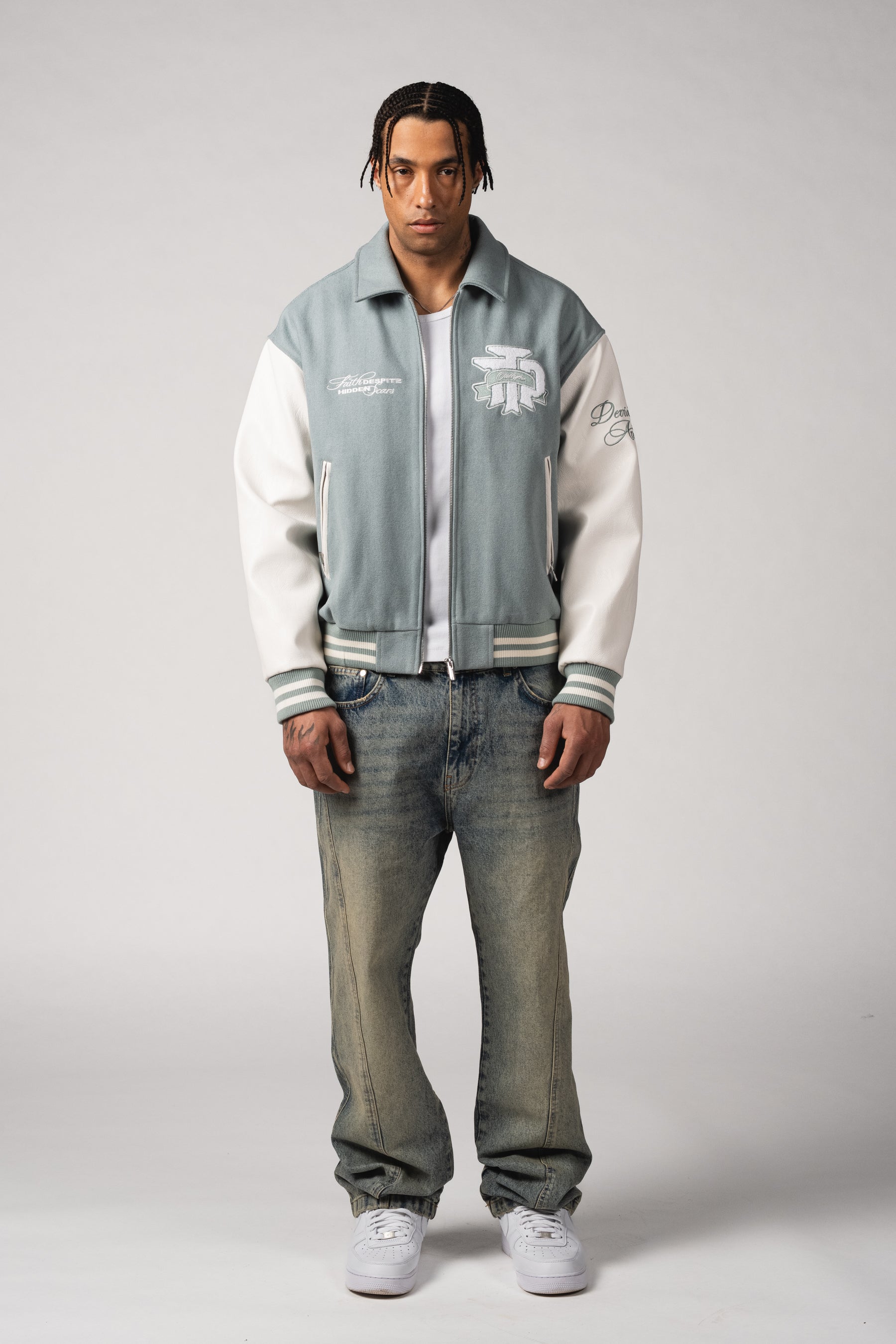 "Faith & Scars" Varsity Jacket