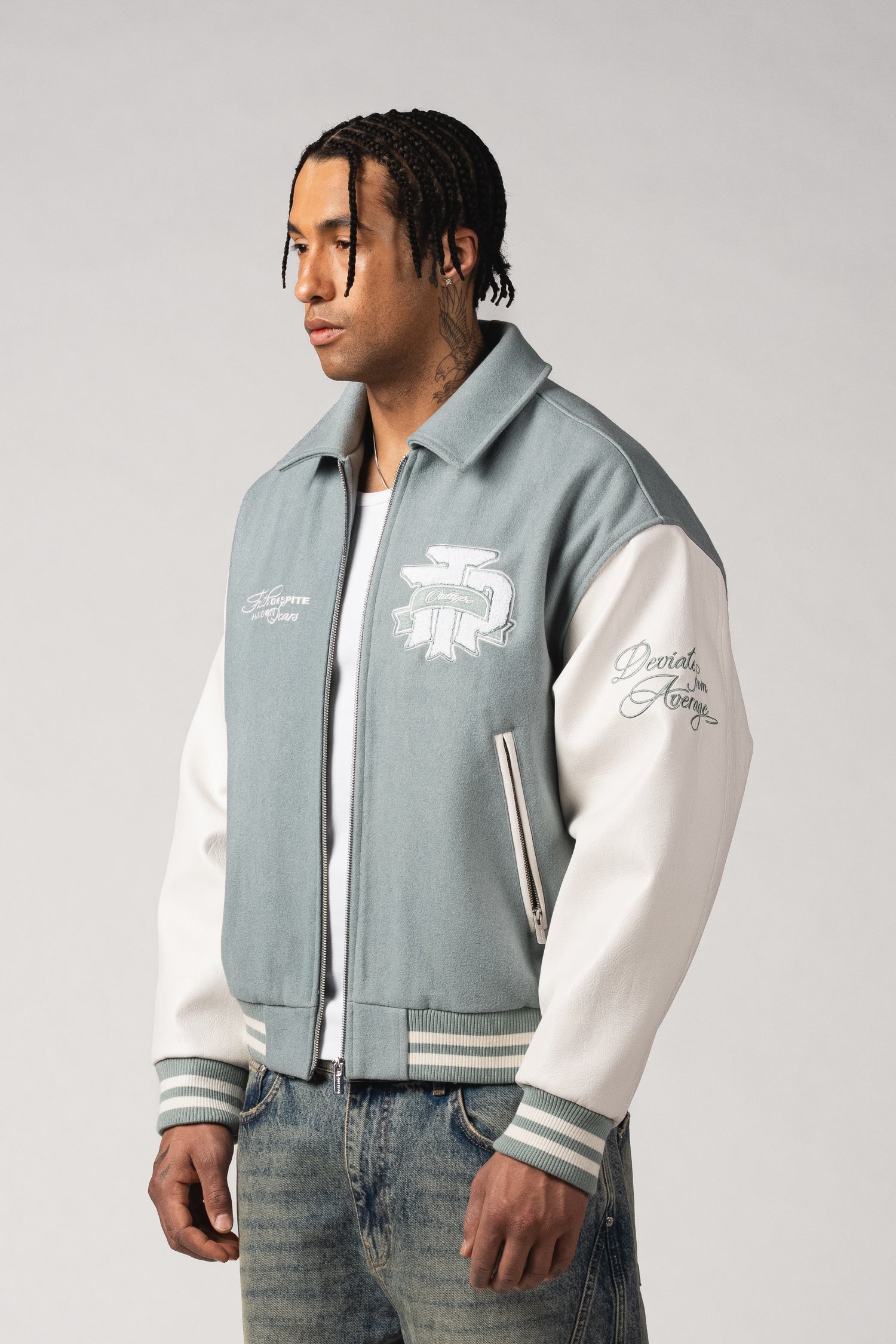 "Faith & Scars" Varsity Jacket