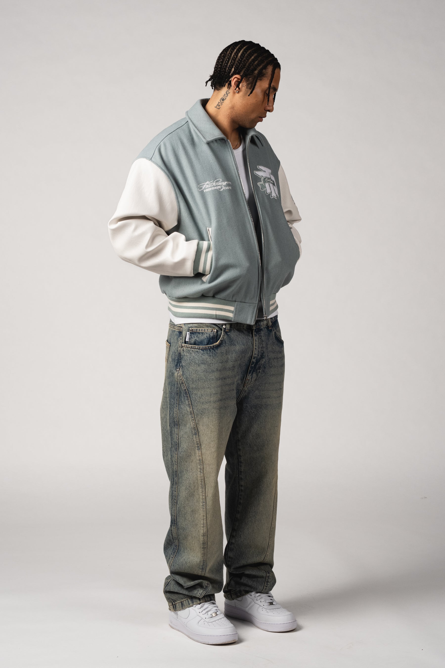 "Faith & Scars" Varsity Jacket