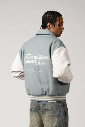 "Faith & Scars" Varsity Jacket