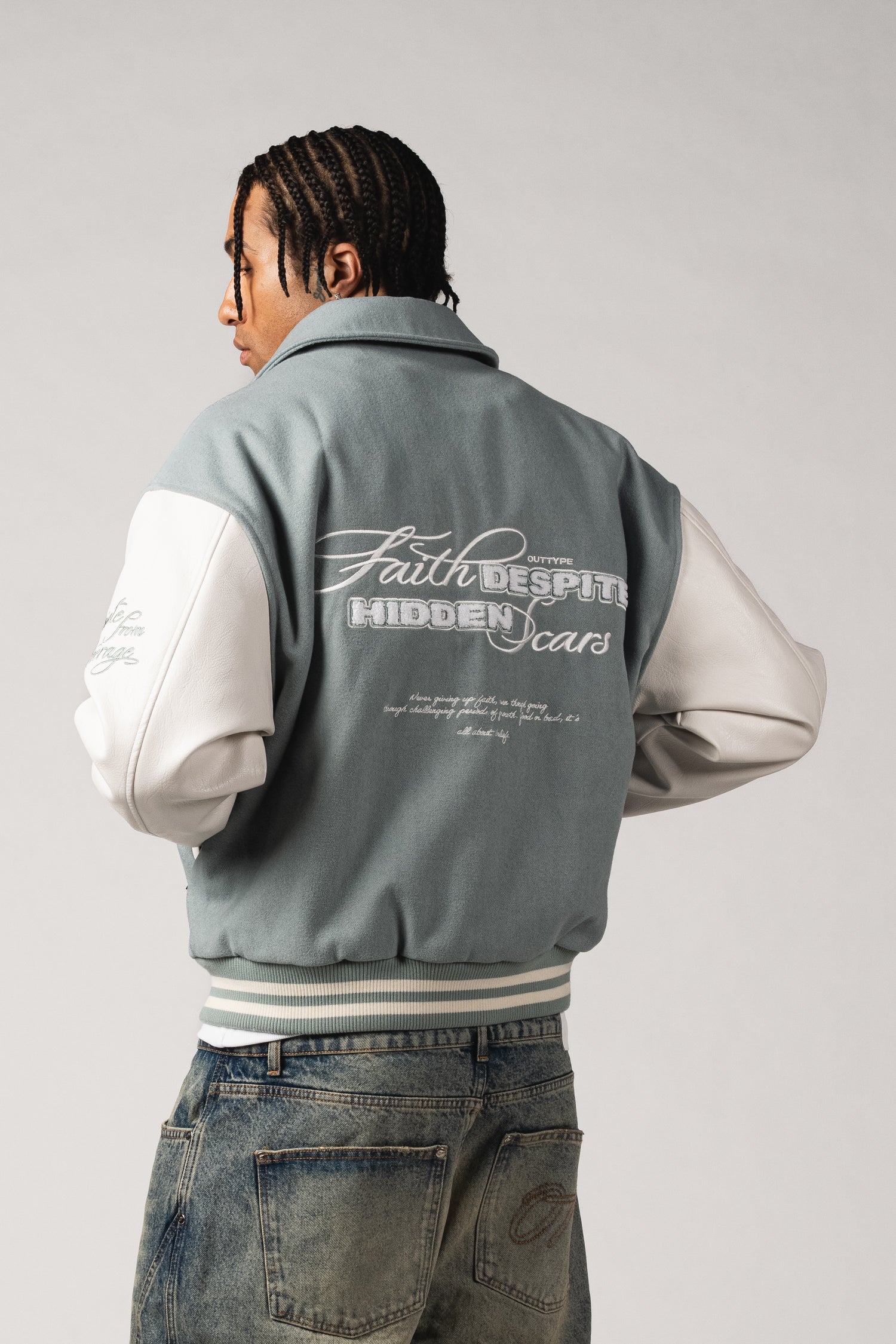 "Faith & Scars" Varsity Jacket