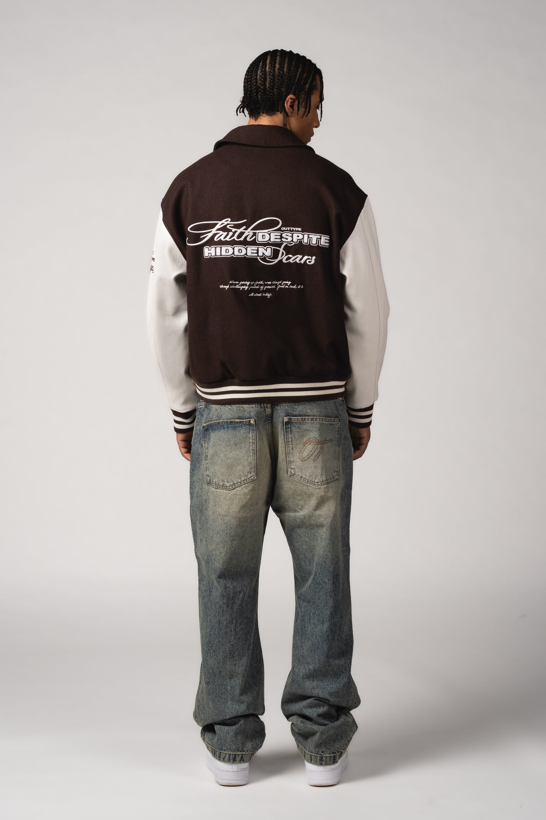 "Faith & Scars" Varsity Jacket