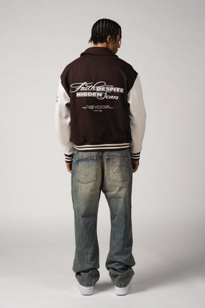 "Faith & Scars" Varsity Jacket