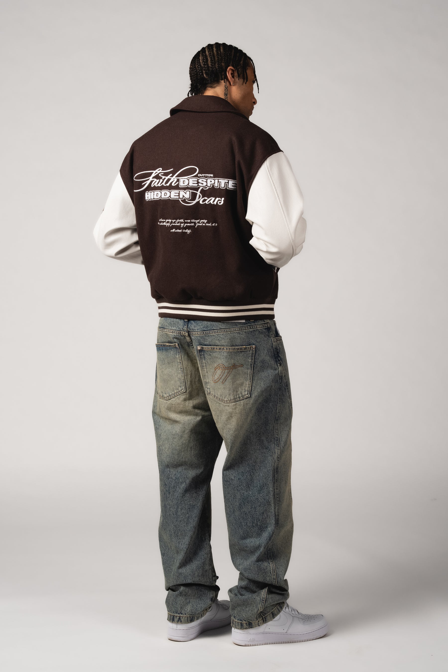 "Faith & Scars" Varsity Jacket