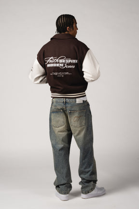 "Faith & Scars" Varsity Jacket
