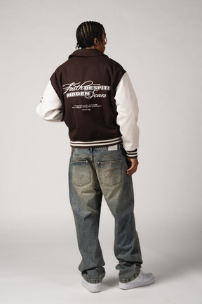 "Faith & Scars" Varsity Jacket