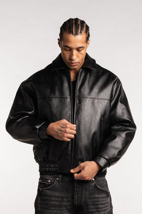 SIGNATURE LEATHER JACKET