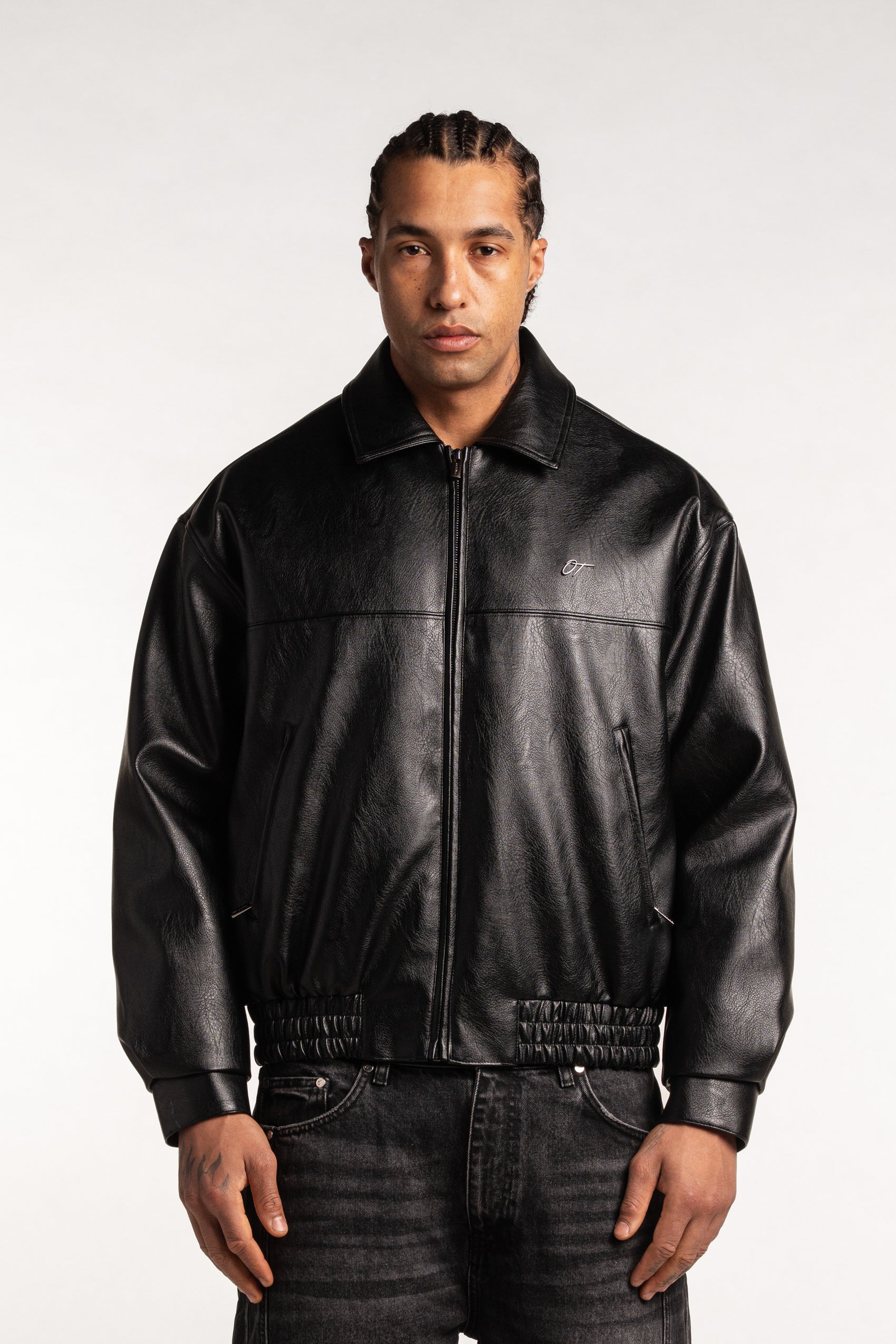 SIGNATURE LEATHER JACKET