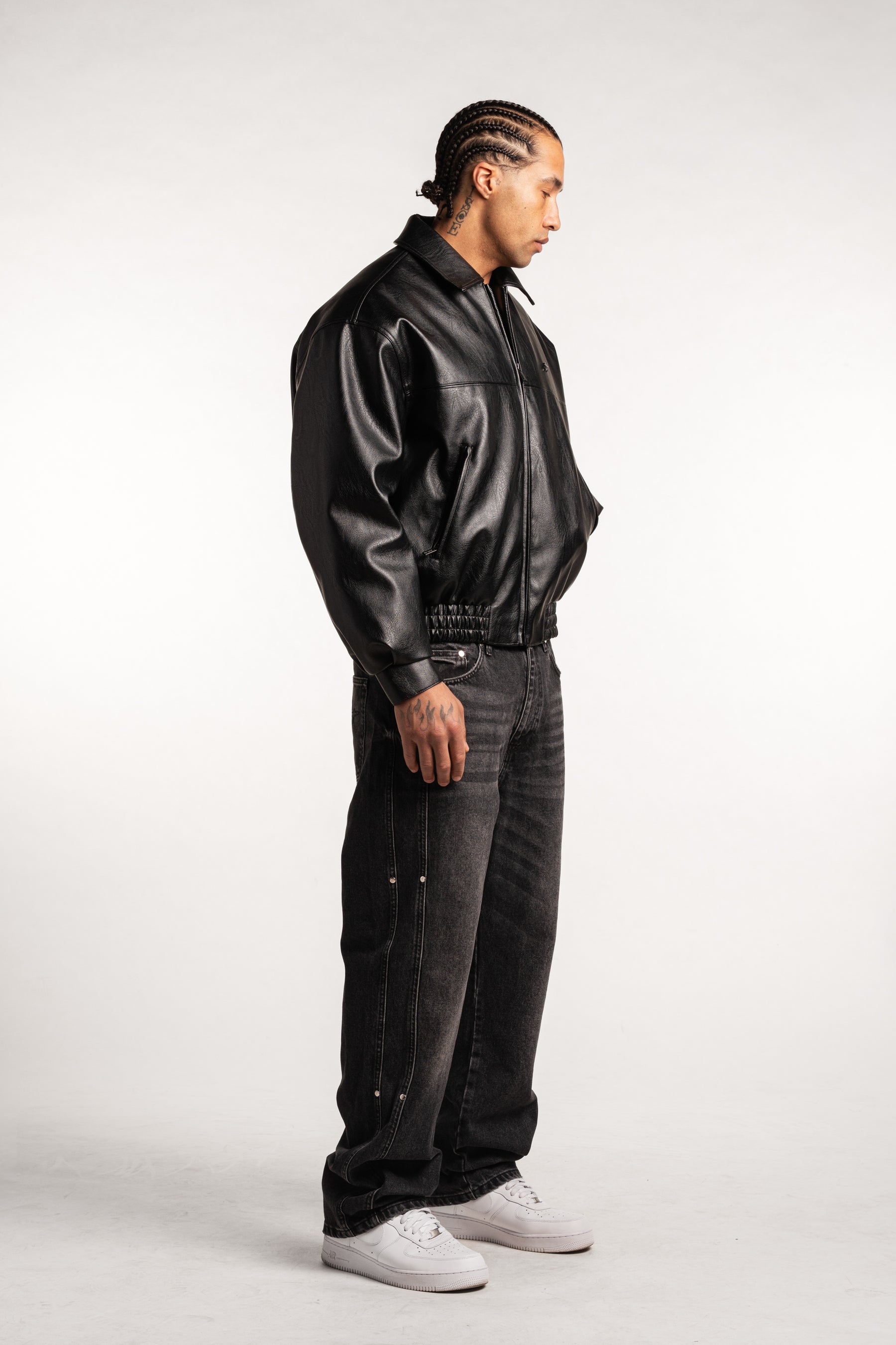 SIGNATURE LEATHER JACKET