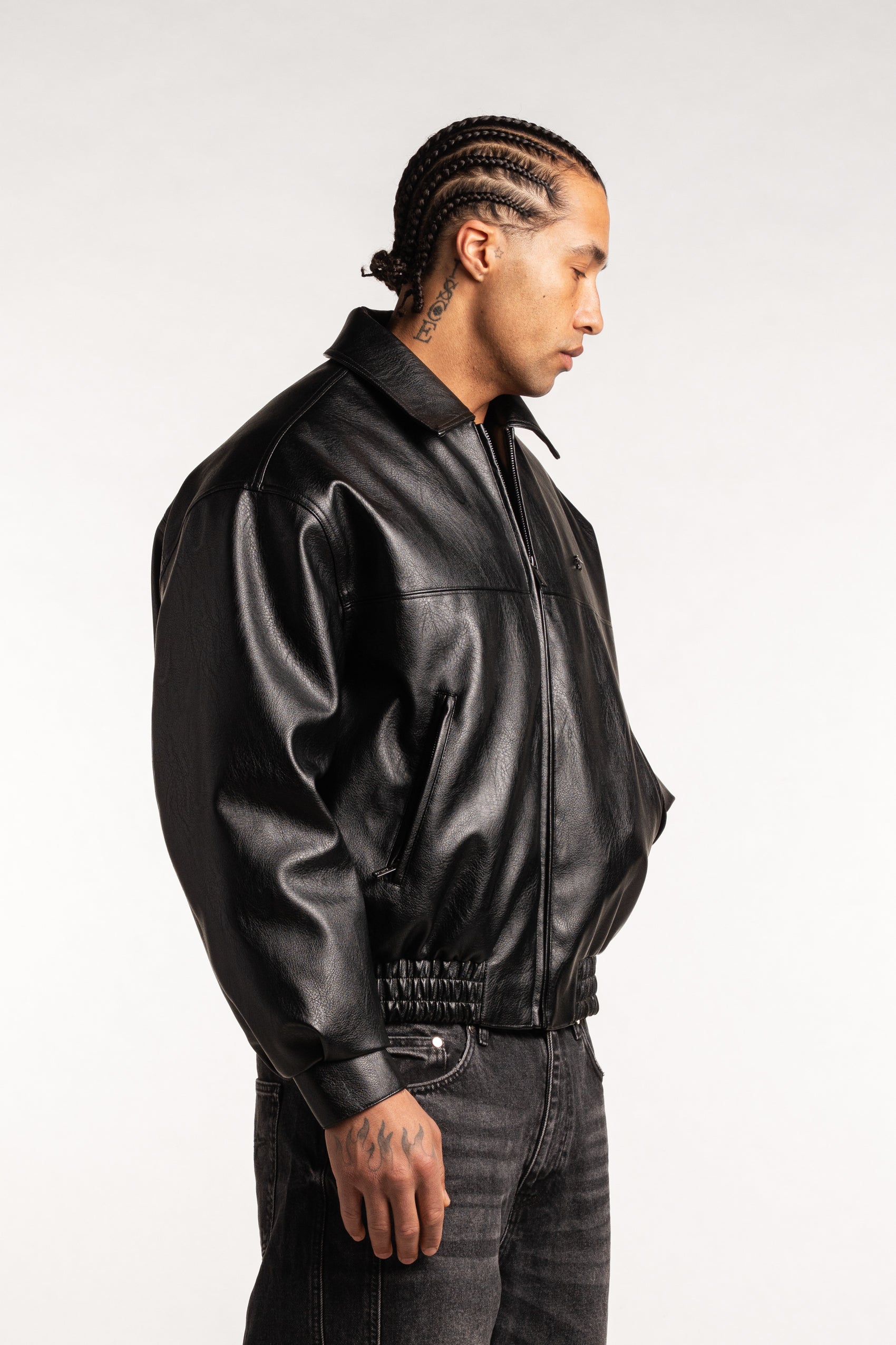 SIGNATURE LEATHER JACKET