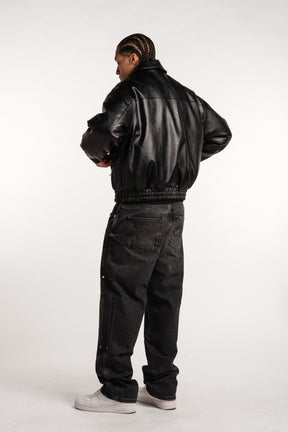 SIGNATURE LEATHER JACKET