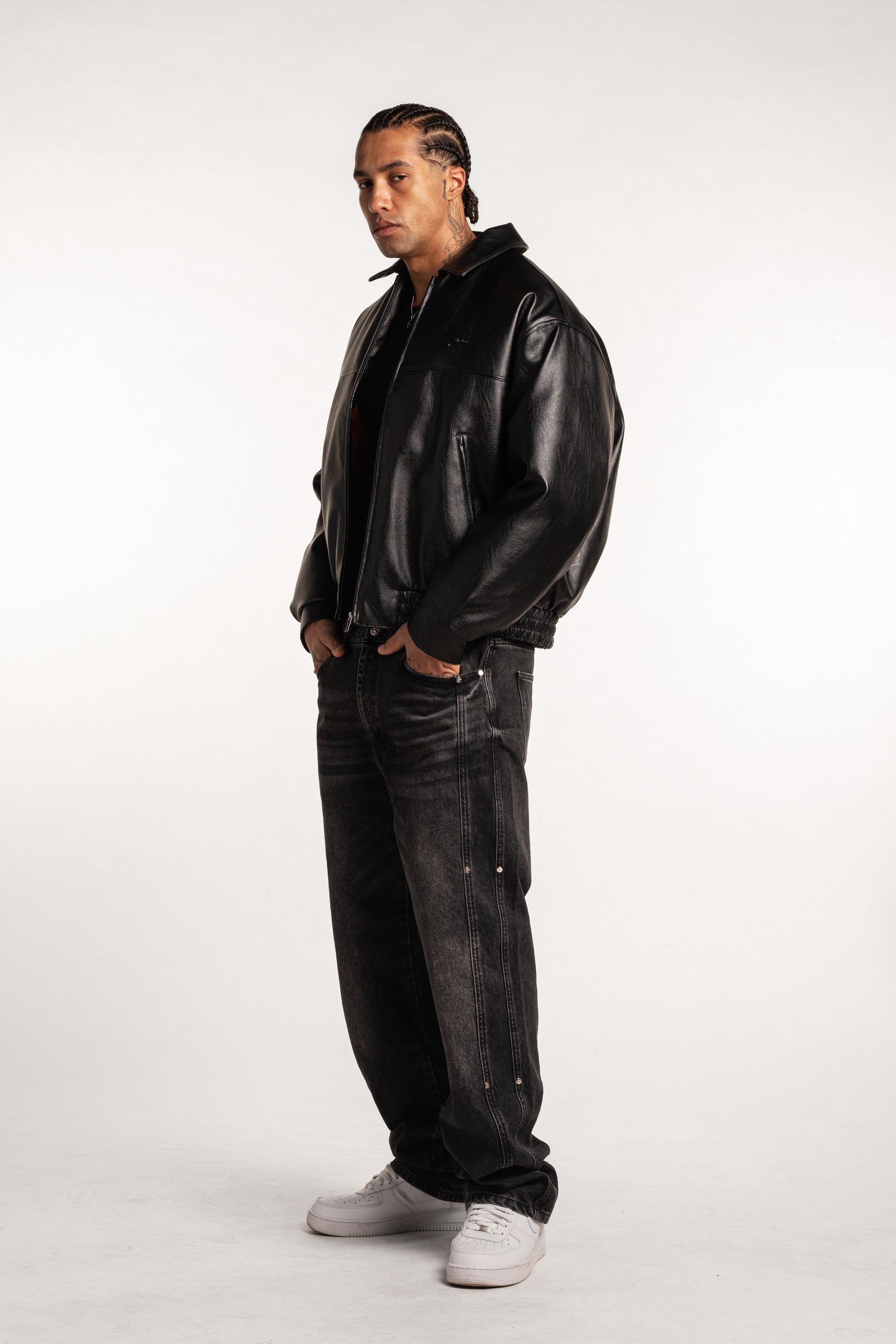 SIGNATURE LEATHER JACKET