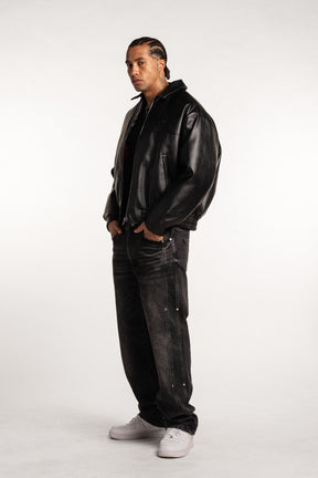 SIGNATURE LEATHER JACKET