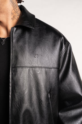 SIGNATURE LEATHER JACKET