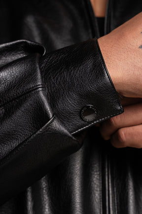 SIGNATURE LEATHER JACKET