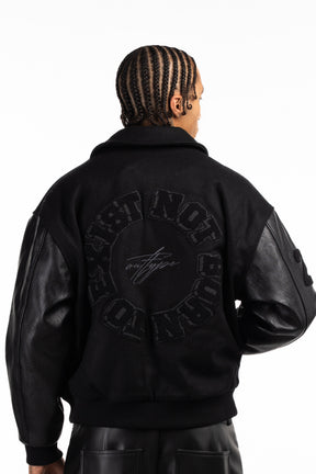 All Black Varsity Jacket