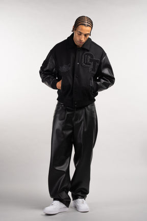 All Black Varsity Jacket