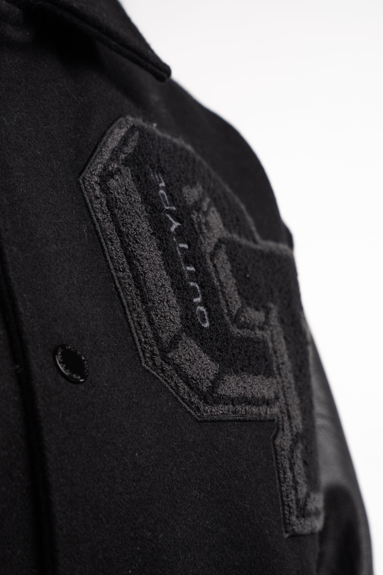 All Black Varsity Jacket