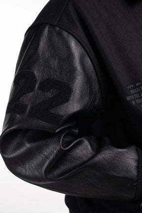 All Black Varsity Jacket