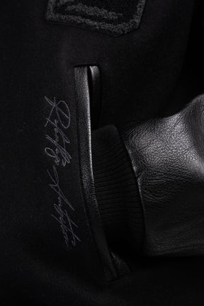 All Black Varsity Jacket