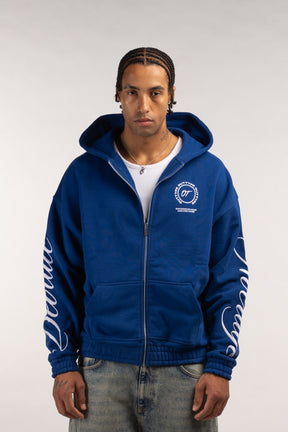 EMBROIDERY ZIPP HOODIE