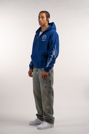 EMBROIDERY ZIPP HOODIE