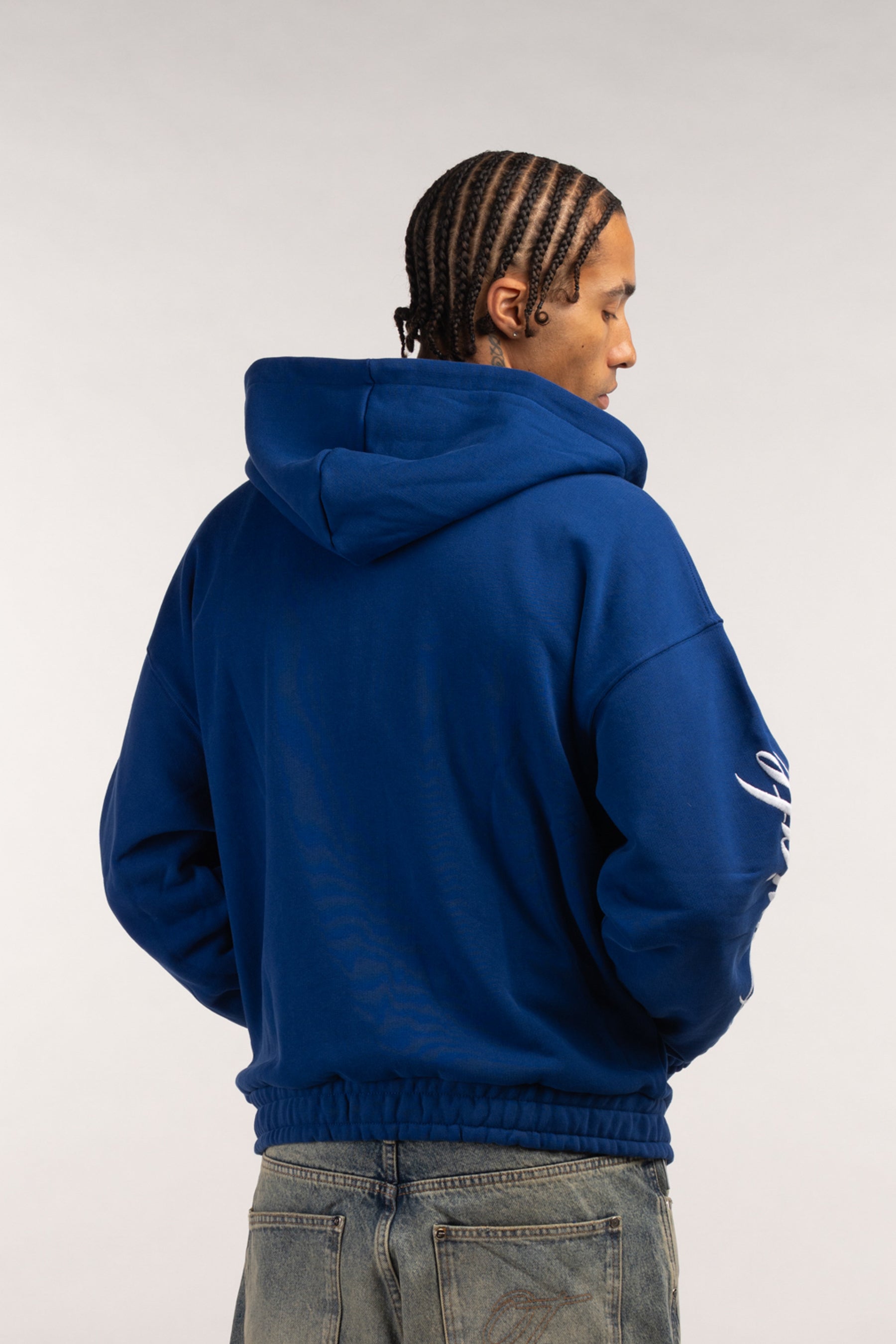 EMBROIDERY ZIPP HOODIE