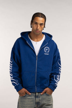 EMBROIDERY ZIPP HOODIE