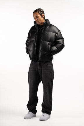 PUFFER LEATHER JACKET V2