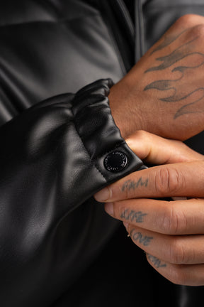 PUFFER LEATHER JACKET V2